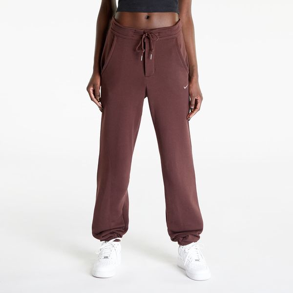 Nike Nike Sportswear Modern Fleece Women's High-Waisted French Terry Pants Earth/ Plum Eclipse