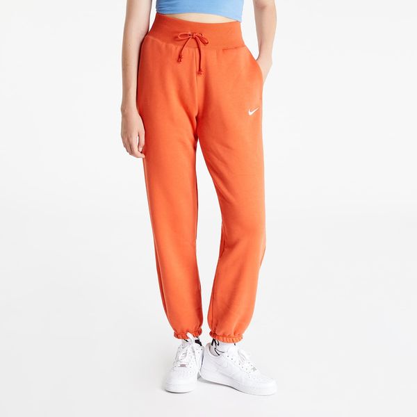 Nike Nike Sportswear Phoenix Fleece Women's High-Waisted Oversized Sweatpants Mantra Orange/ Sail