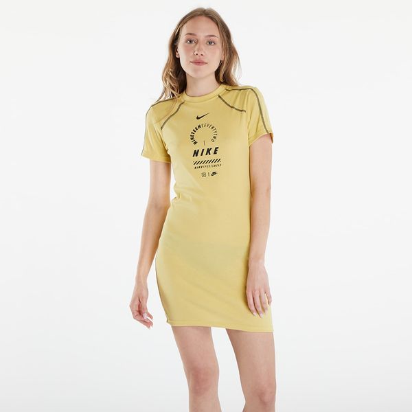 Nike Nike Sportswear Women's Short Sleeve Dress Saturn Gold