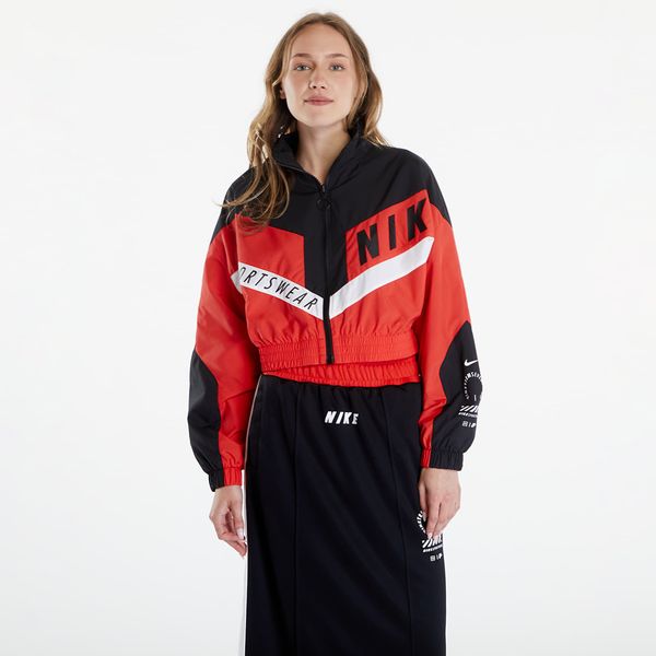 Nike Nike Sportswear Women's Woven Jacket Lt Crimson/ Black/ Black