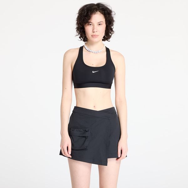 Nike Nike Swoosh Light Support Women's Non-Padded Sports Bra Black/ White L