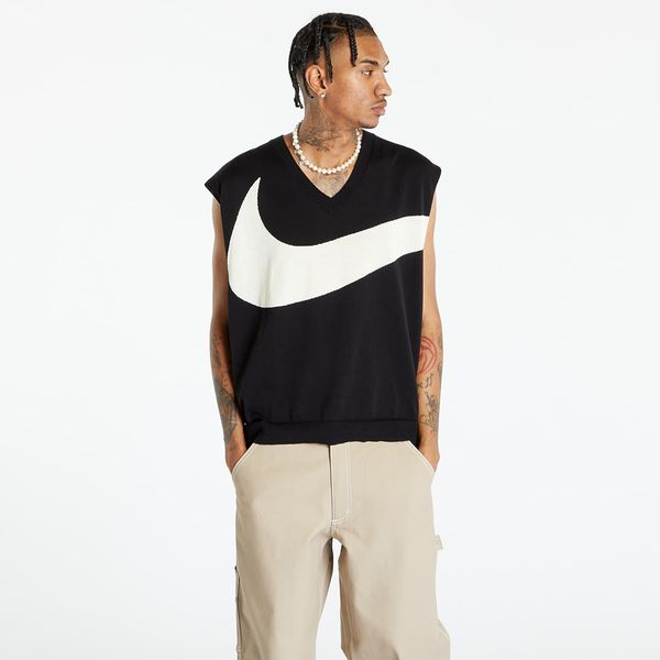 Nike Nike Swoosh Sweater Vest Black/ Coconut Milk