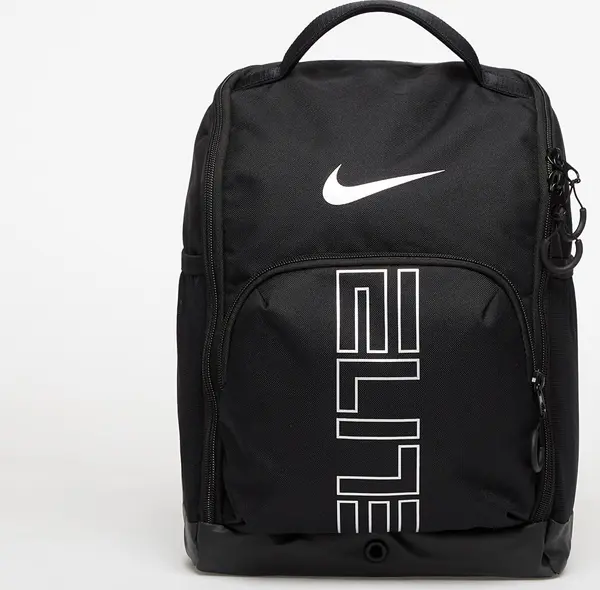 Nike Nike Varsity Elite Basketball Shoe Bag (14L) Black/ Black/ Metallic Silver 14 l