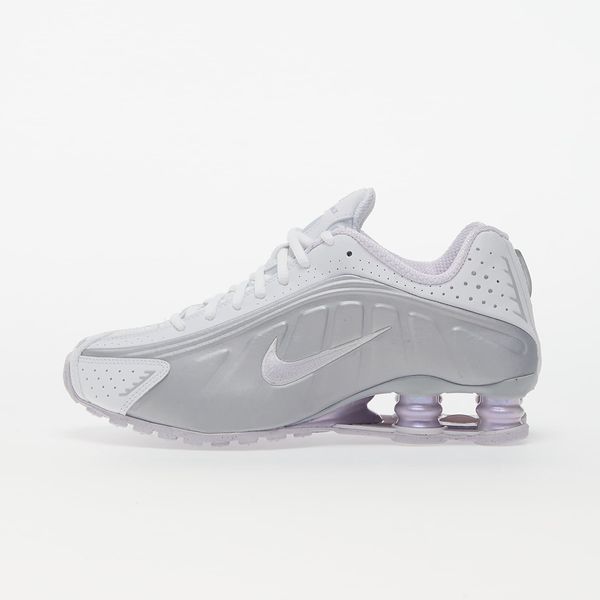 Nike Nike W Shox R4 White/ Barely Grape-Mtlc Platinum