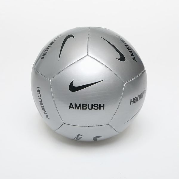 Nike Nike x AMBUSH® Pitch Soccer Ball Metallic Silver/ Black