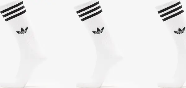 adidas Originals Nogavice adidas 3S High Crew Socks 3-Pack White/ White/ White S