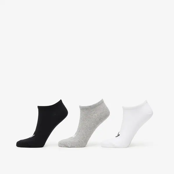 adidas Originals Nogavice adidas Liner Socks 3-Pack White/Grey/Black S