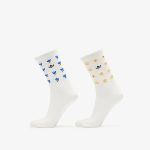 adidas Originals Nogavice adidas X Liberty London Crew Socks 2 Pairs Off White M