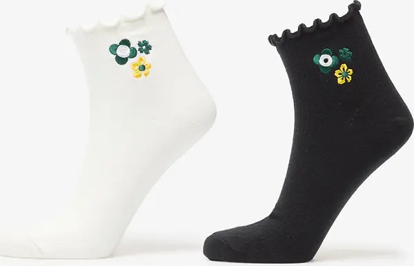 adidas Originals Nogavice adidas X Liberty London Ruff Socks 2 Pairs Off White/ Black S