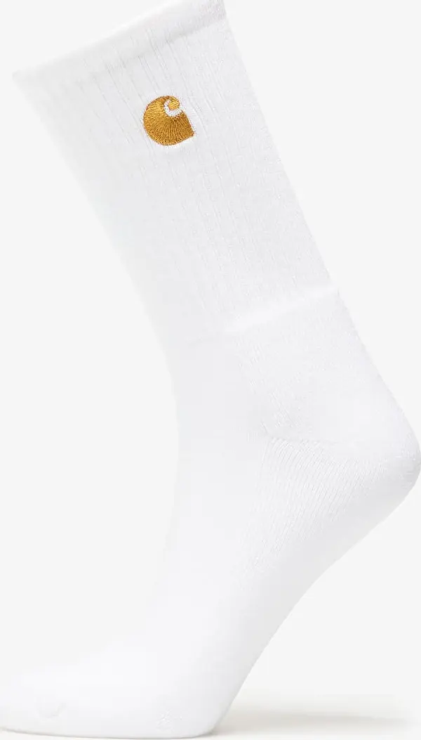 Carhartt WIP Nogavice Carhartt WIP Chase Socks White/ Gold Universal