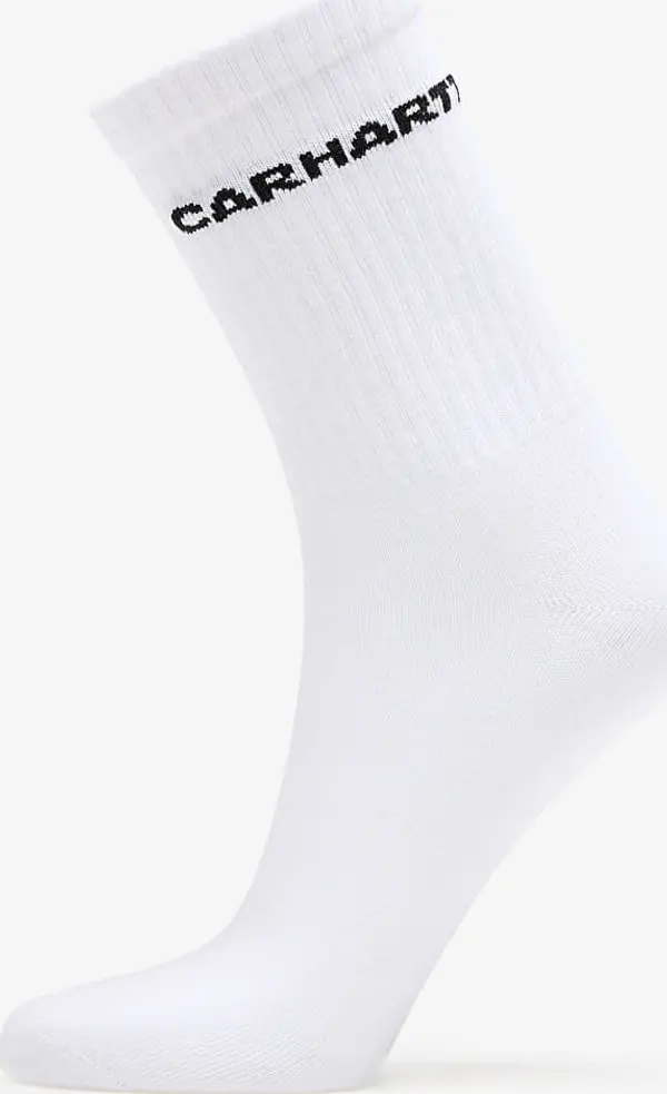 Carhartt WIP Nogavice Carhartt WIP Link Socks White/ Black 36-40