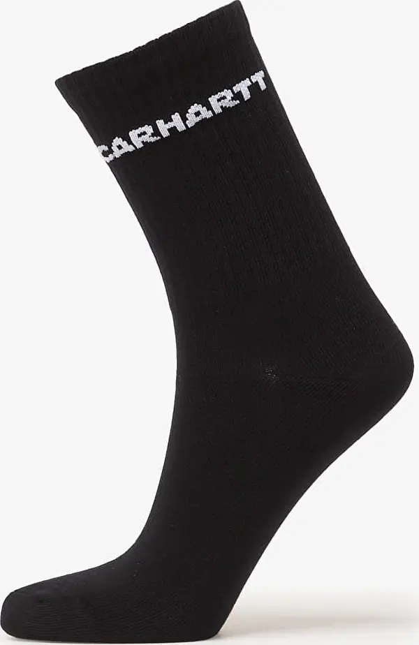 Carhartt WIP Nogavice Carhartt WIP W' Link Socks Black/ White 35-40