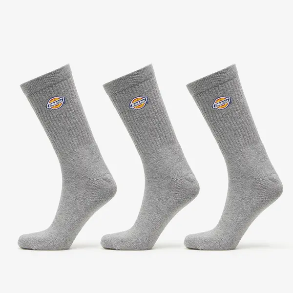 Dickies Nogavice Dickies Valley Grove Sock 3-Pack Grey Melange 39-42