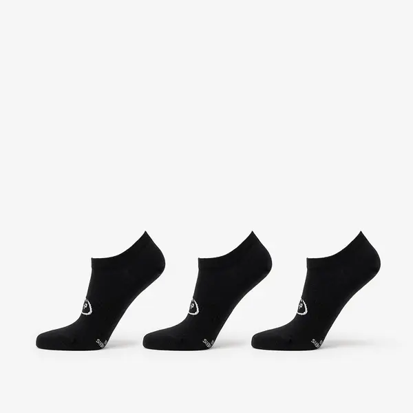 FTSHP Nogavice Footshop Invisible Socks 3-Pack Black 39-42