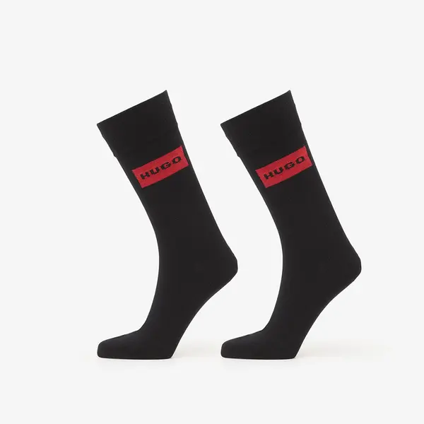 Hugo Boss Nogavice Hugo Boss 2-Pack Rs Red Label Cc Black 43-46