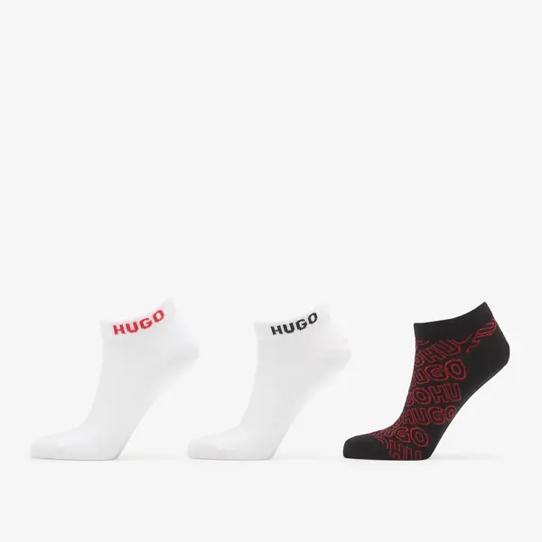 Hugo Boss Nogavice Hugo Boss 3-Pack As Logo Aop Cc Multicolor 43-46