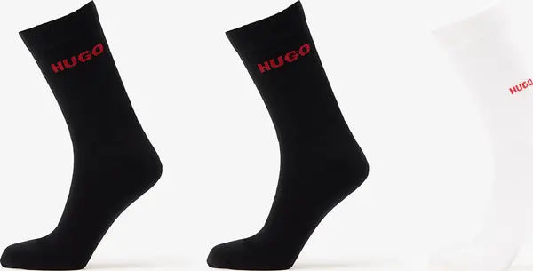 Hugo Boss Nogavice Hugo Boss 3-Pack Qs Embroidery Cc Multicolor 43-46