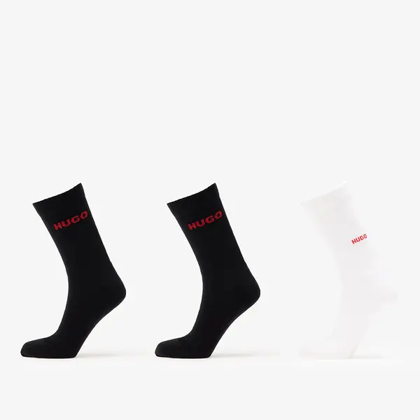 Hugo Boss Nogavice Hugo Boss 3-Pack Qs Embroidery Cc Multicolor 43-46