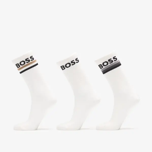 Hugo Boss Nogavice Hugo Boss 3-Pack QS Piquet Stripe Multicolor 39-42