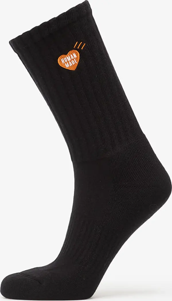 HUMAN MADE Nogavice HUMAN MADE Pile Socks 1-pack Black M