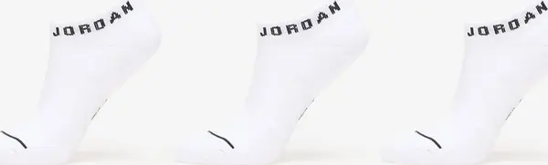 Jordan Nogavice Jordan Dri-FIT Everyday No-Show Socks 3-Pack White/ Black XL