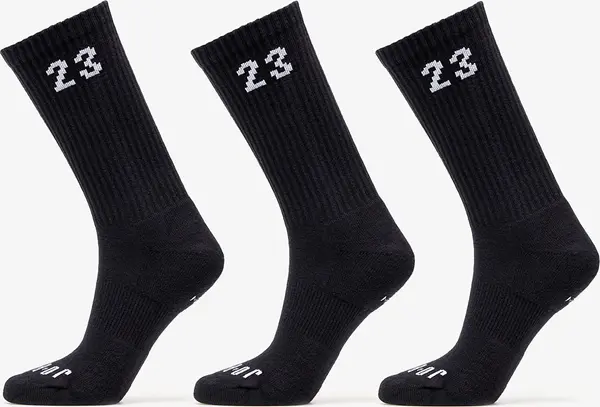 Nike Nogavice Jordan Essentials Crew Socks 3-Pack Black/ White L