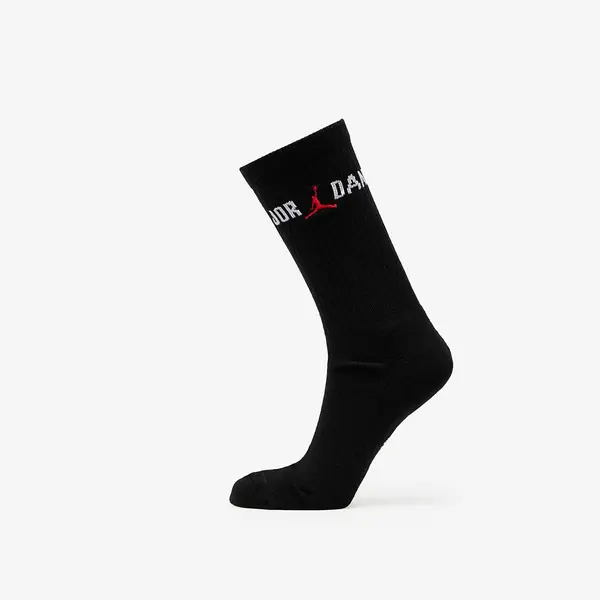 Nike Nogavice Jordan Everyday Crew Sock Black/ White/ University Red S