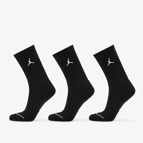 Jordan Nogavice Jordan Everyday Crew Socks 3-Pack Black/ White M