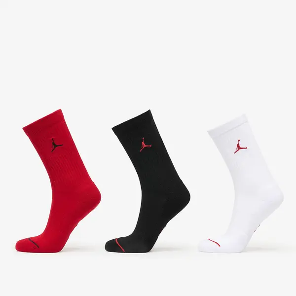 Jordan Nogavice Jordan Everyday Crew Socks 3-Pack Multi-Color L