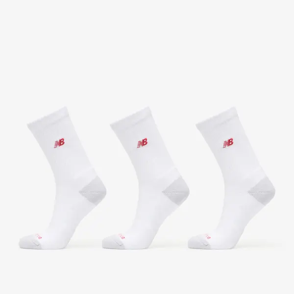 New Balance Nogavice New Balance Active Premium Crew 3-Pack White L