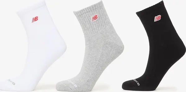 New Balance Nogavice New Balance Red Patch Logo Ankle White M