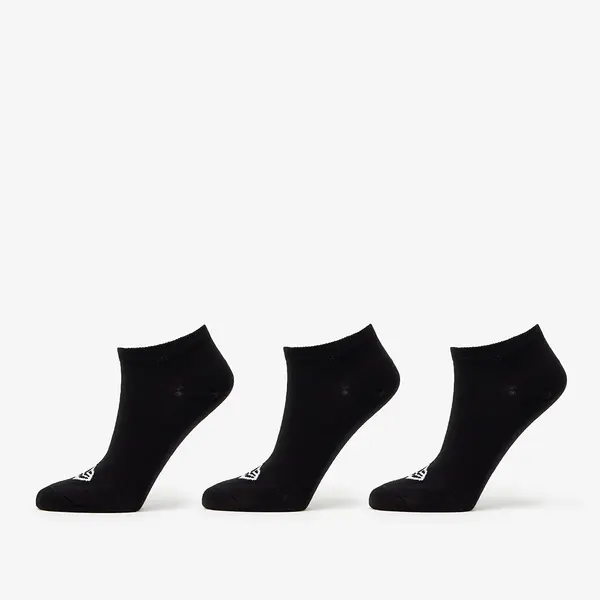 New Era Nogavice New Era Flag Sneaker 3-Pack Socks Black 35-38
