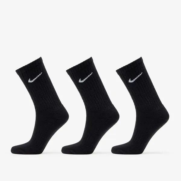 Nike Nogavice Nike 3-Pack Cushioned Crew Socks Black M