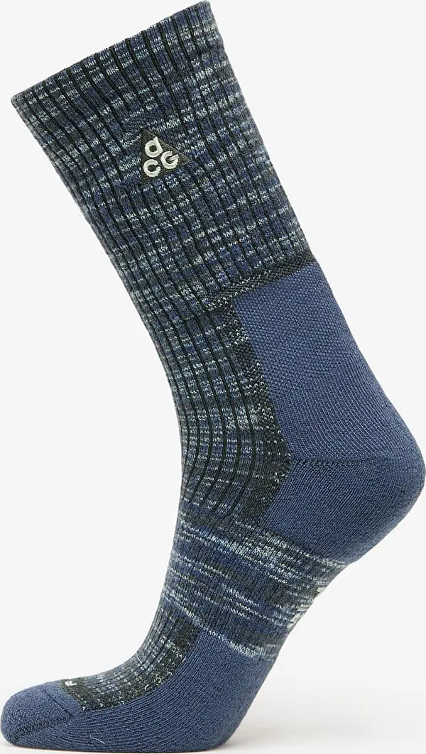 Nike Nogavice Nike ACG Everyday Cushioned Crew Socks 1-Pack Thunder Blue/ Thunder Blue/ Barely Volt S