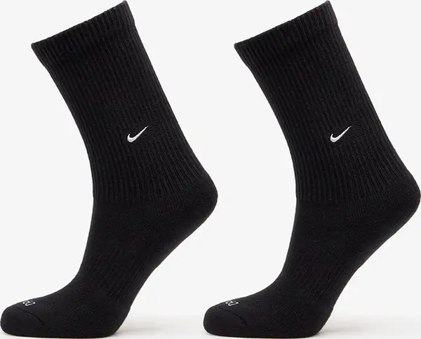Nike Nogavice Nike Dri-FIT Everyday Cushioned Crew Socks (2 Pairs) Black/ White XL