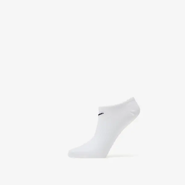 Nike Nogavice Nike Everyday Cotton Lightweight No Show Socks 3-Pack White 46-50