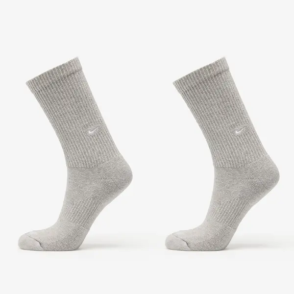 Nike Nogavice Nike Everyday Cushioned Crew Socks 2-Pack Dark Grey Heather/ White XL
