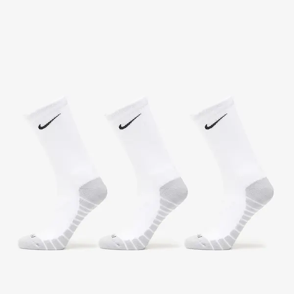 Nike Nogavice Nike Everyday Max Cushioned Training Crew Socks 3-Pack White/ Wolf Grey/ Black S