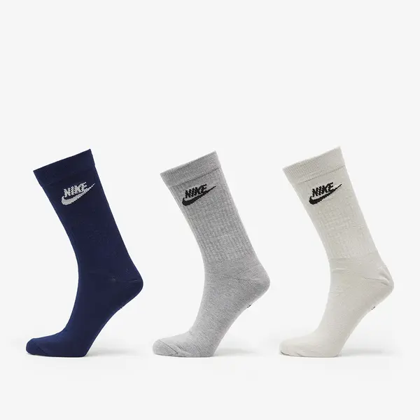 Nike Nogavice Nike Sportswear Everyday Essential Crew Socks 3-Pack Multicolor XL