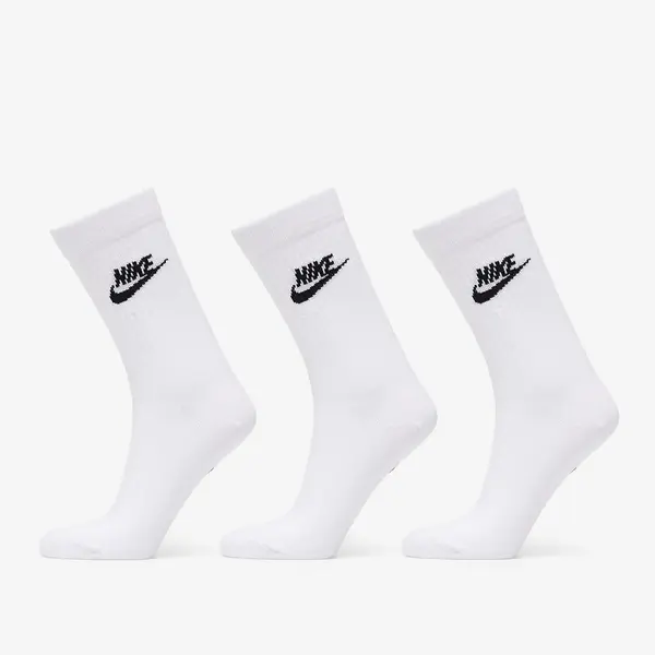 Nike Nogavice Nike Sportswear Everyday Essential Crew Socks 3-Pack White/ Black S