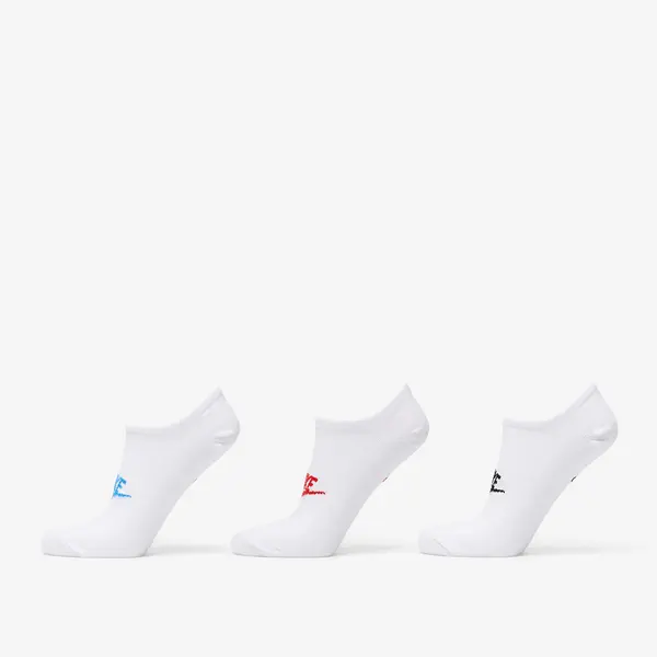 Nike Nogavice Nike Sportwear Everyday Essential No-show Socks 3-Pack White/ Multicolor XL