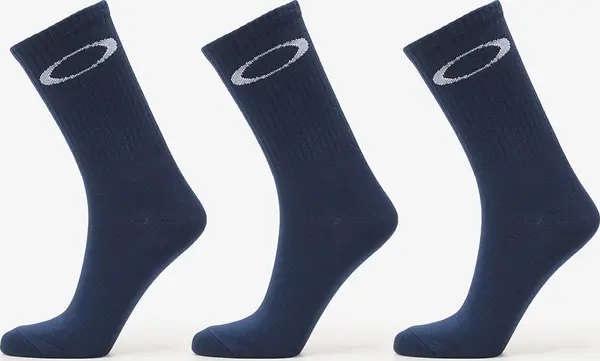 Oakley Nogavice Oakley Ellipse Crew Sock Abyss/ White M