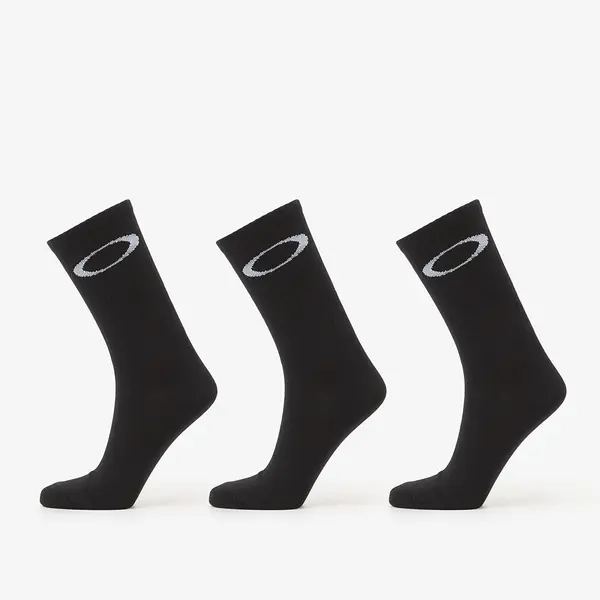 Oakley Nogavice Oakley Ellipse Crew Sock Blackout M