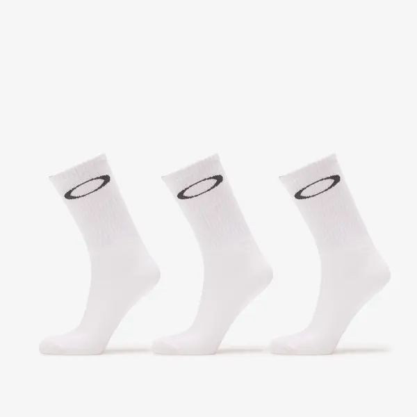 Oakley Nogavice Oakley Ellipse Crew Sock White L
