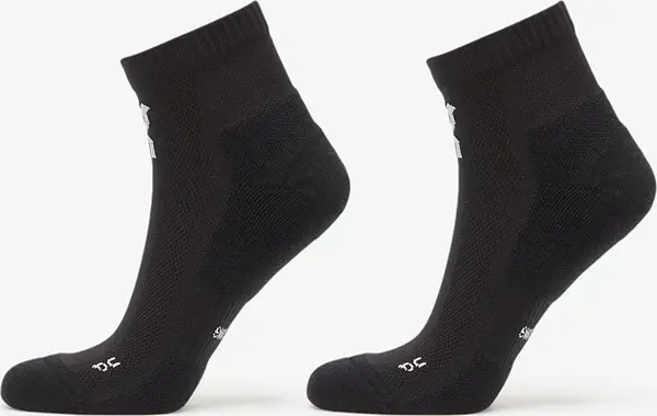 On Nogavice On Core Run Sock Mid 2-Pack Black M