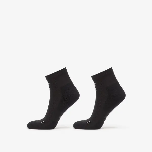 On Nogavice On Core Run Sock Mid 2-Pack Black XS
