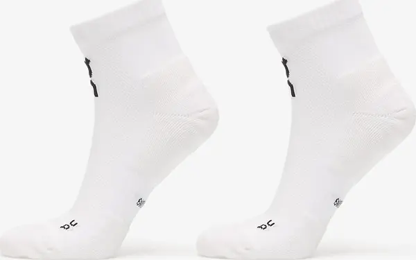 On Nogavice On Core Run Sock Mid 2-Pack White M