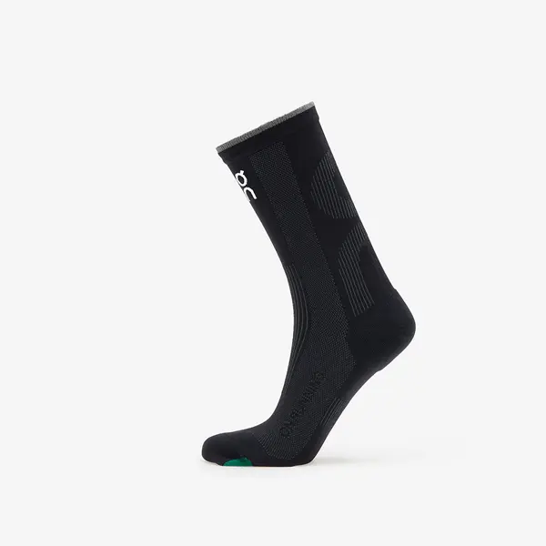 On Nogavice On Elite Run Sock High Black/ Magnet S