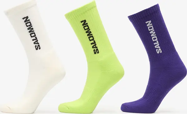 Salomon Nogavice Salomon Everyday Crew 3-Pack Vanilla Ice M