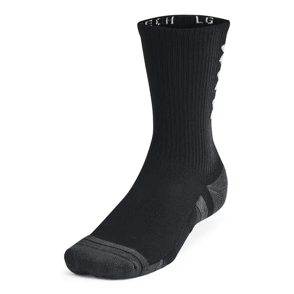 Under Armour Nogavice Under Armour Perf Tech Nov 3-Pack Crew Black/ Black/ White M